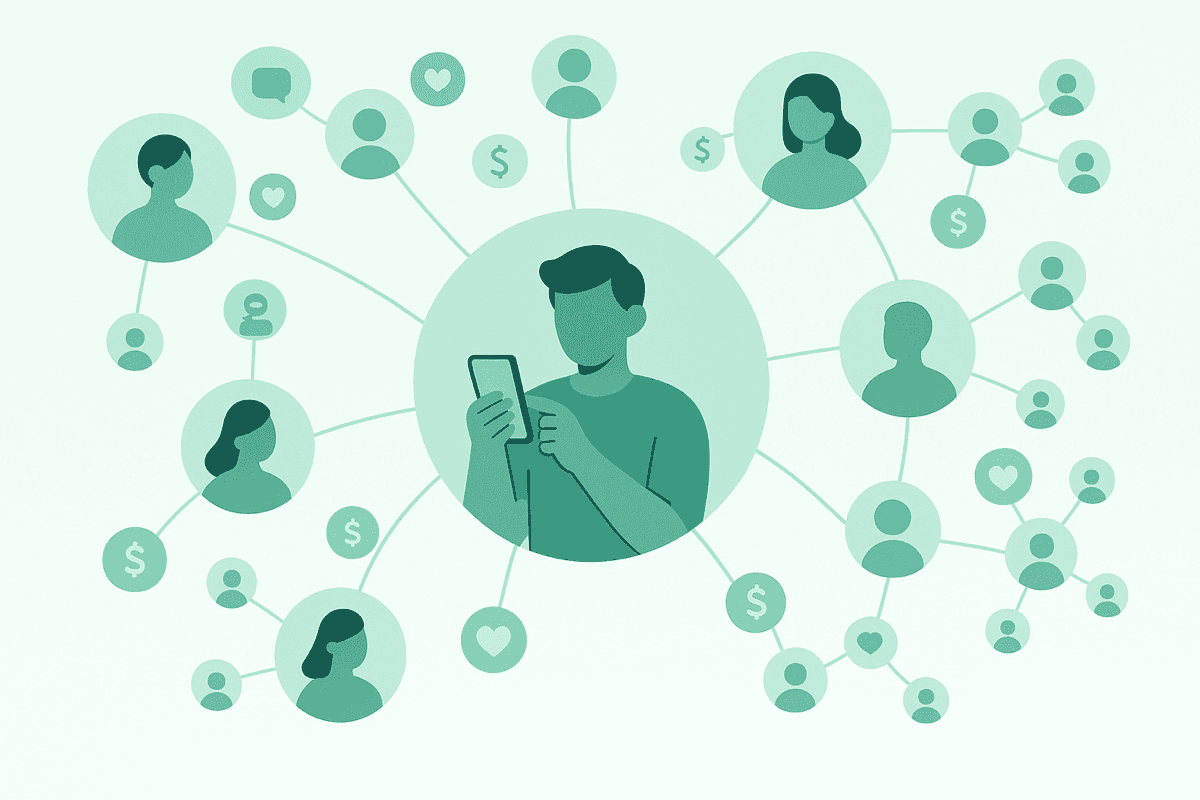 Viral Growth Network Effect